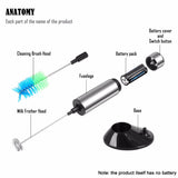 Coffee Milk Drink Electric Whisk Mixer Frother Foamer